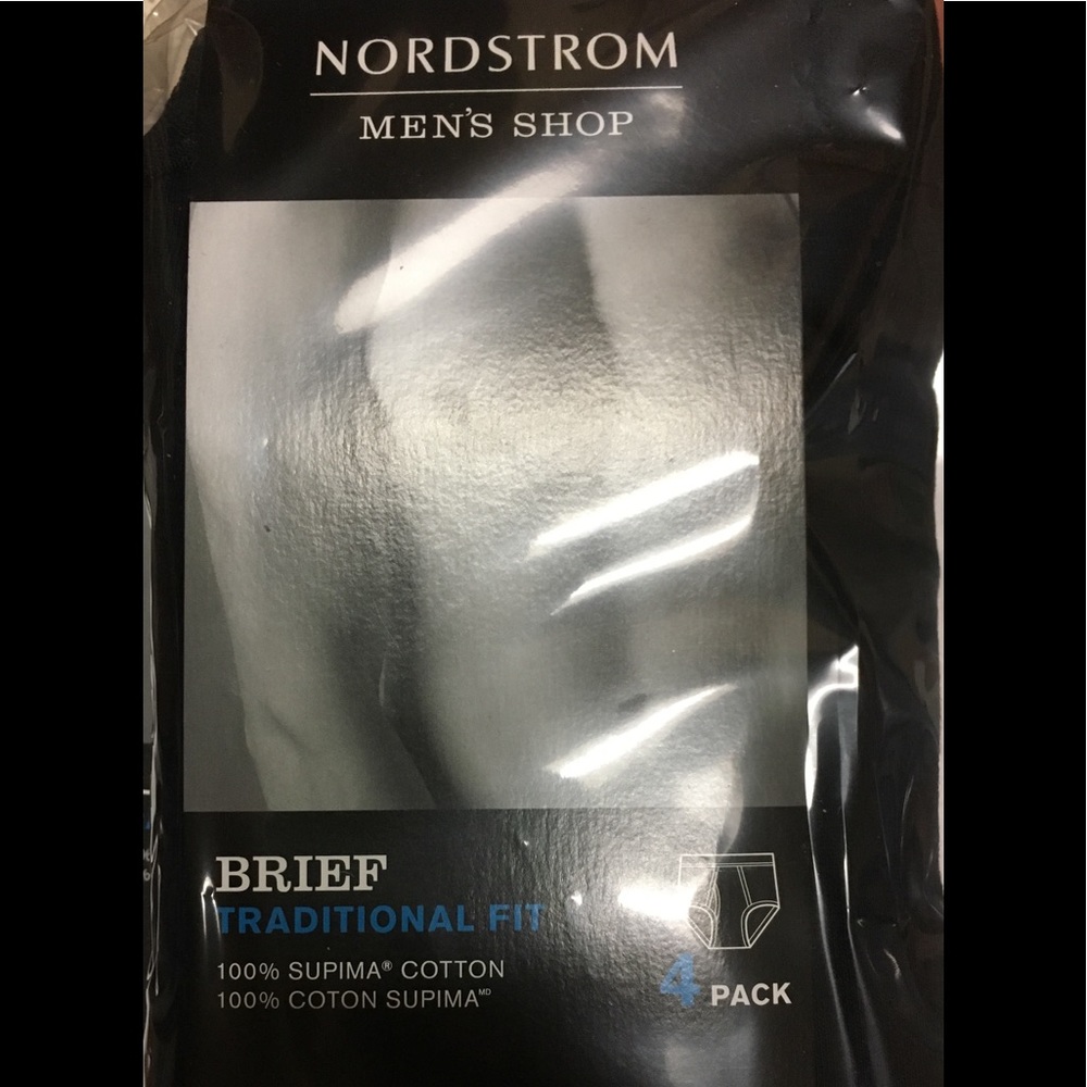 NORDSTROM MEN’S SHOP Brief Traditional Fit 4-Pack